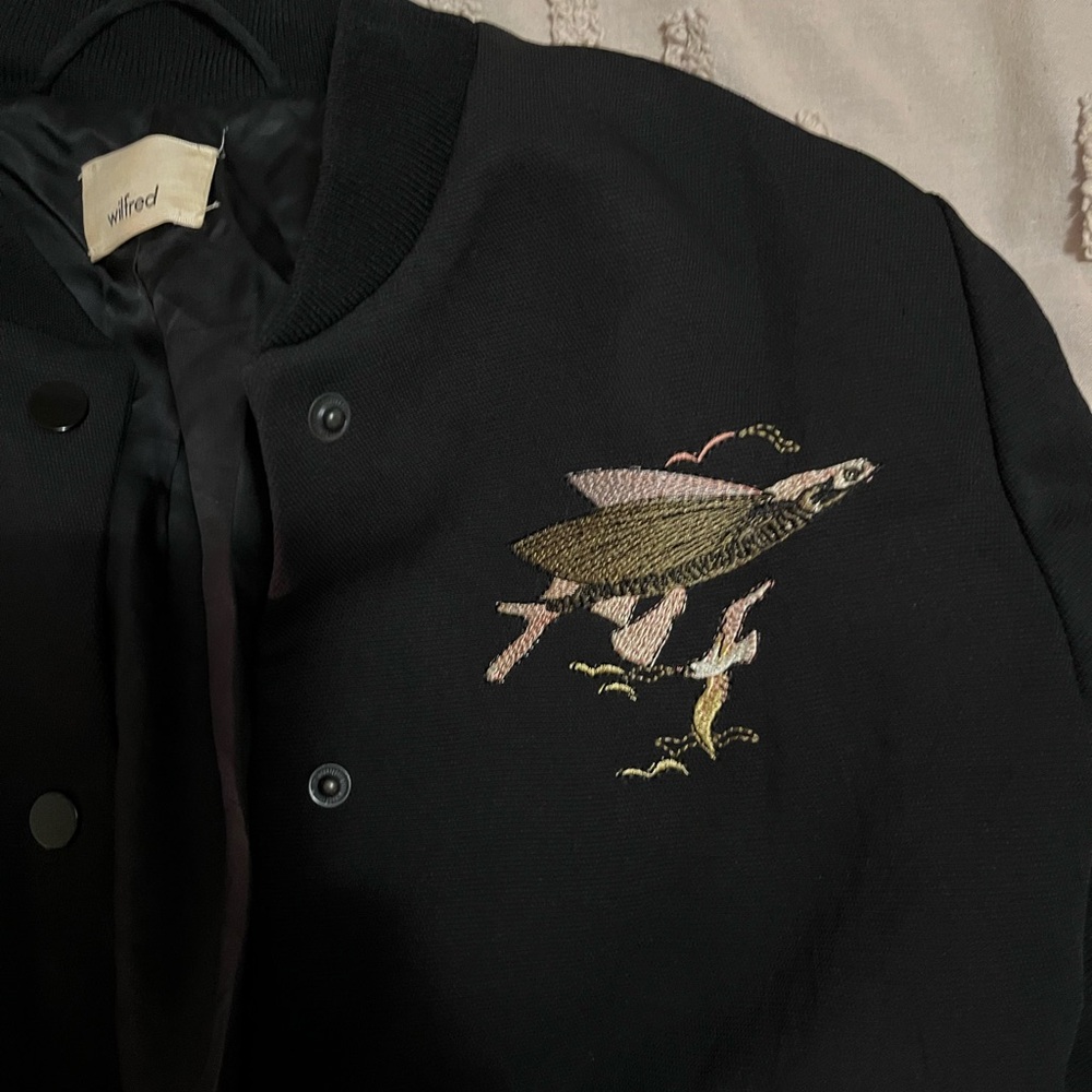Black Embroidered Jacket - Picture 2 of 3
